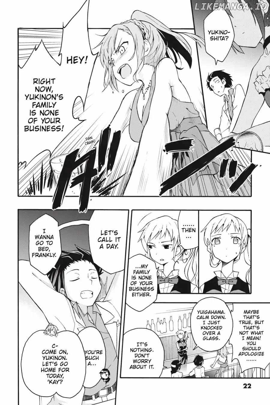 Yahari Ore no Seishun Love Come wa Machigatteiru @comic Chapter 12 - page 21