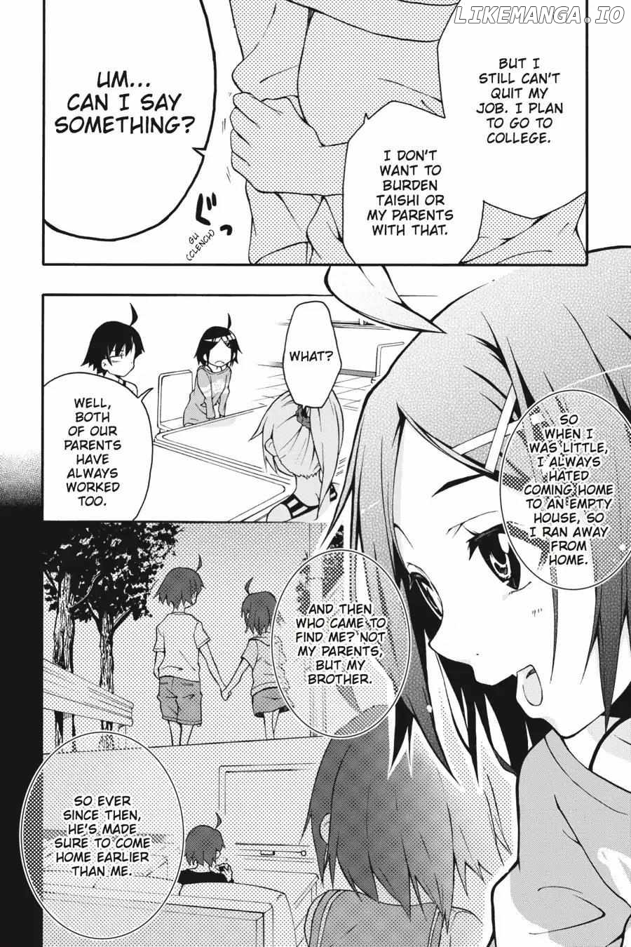 Yahari Ore no Seishun Love Come wa Machigatteiru @comic Chapter 12 - page 27