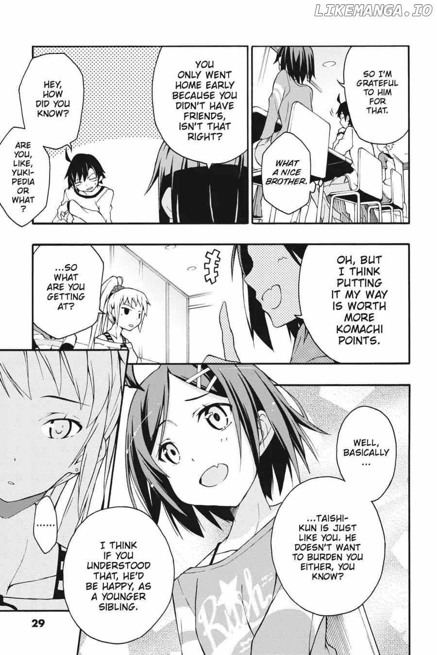 Yahari Ore no Seishun Love Come wa Machigatteiru @comic Chapter 12 - page 28