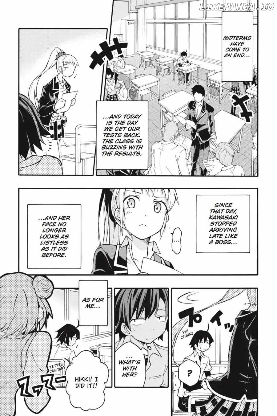 Yahari Ore no Seishun Love Come wa Machigatteiru @comic Chapter 12 - page 31