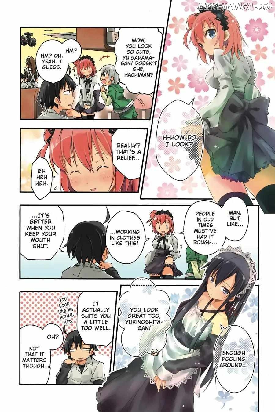 Yahari Ore no Seishun Love Come wa Machigatteiru @comic Chapter 12 - page 4