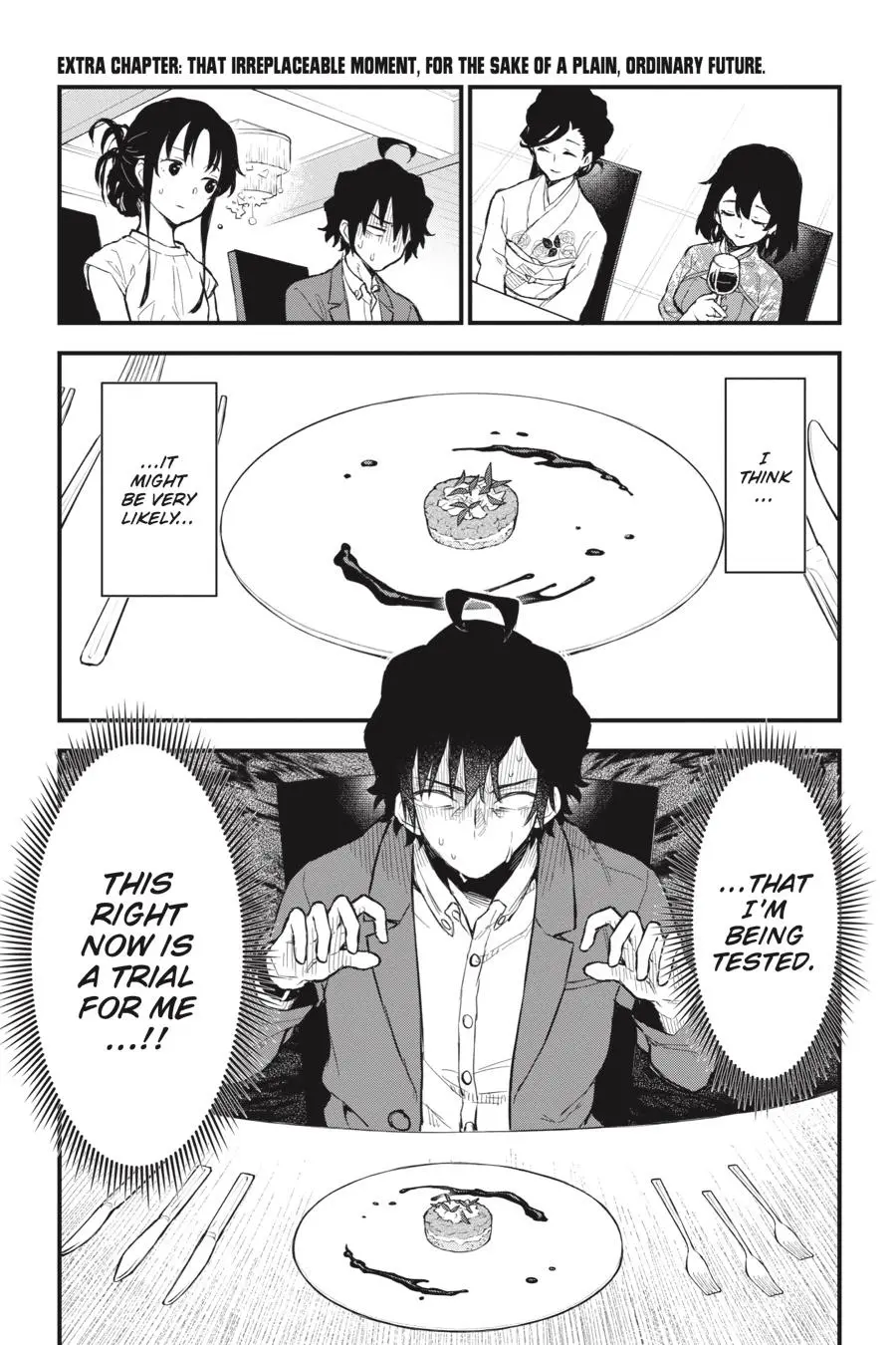 Yahari Ore no Seishun Love Come wa Machigatteiru @comic Chapter 118.5 - page 1