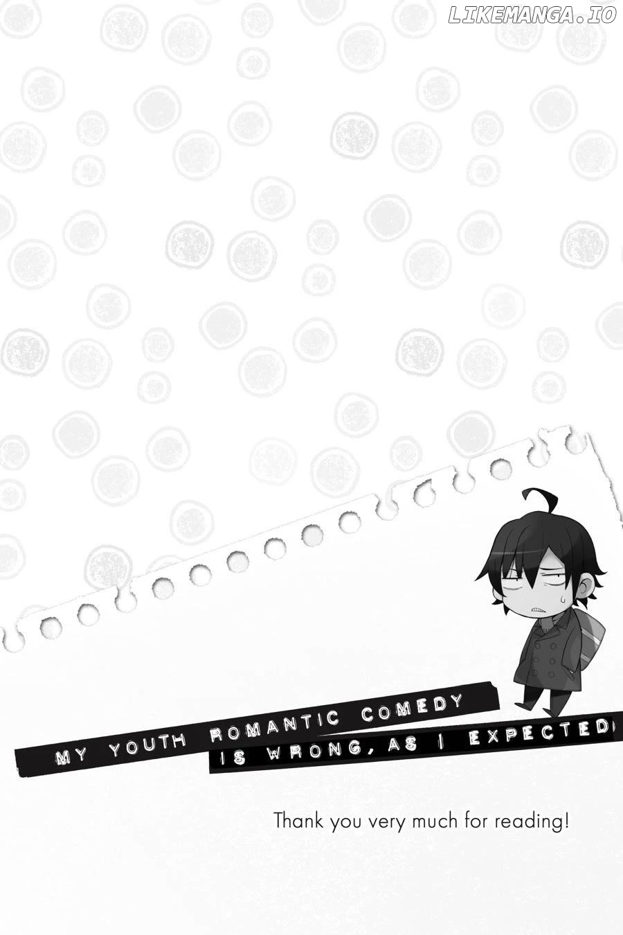 Yahari Ore no Seishun Love Come wa Machigatteiru @comic Chapter 118.5 - page 33