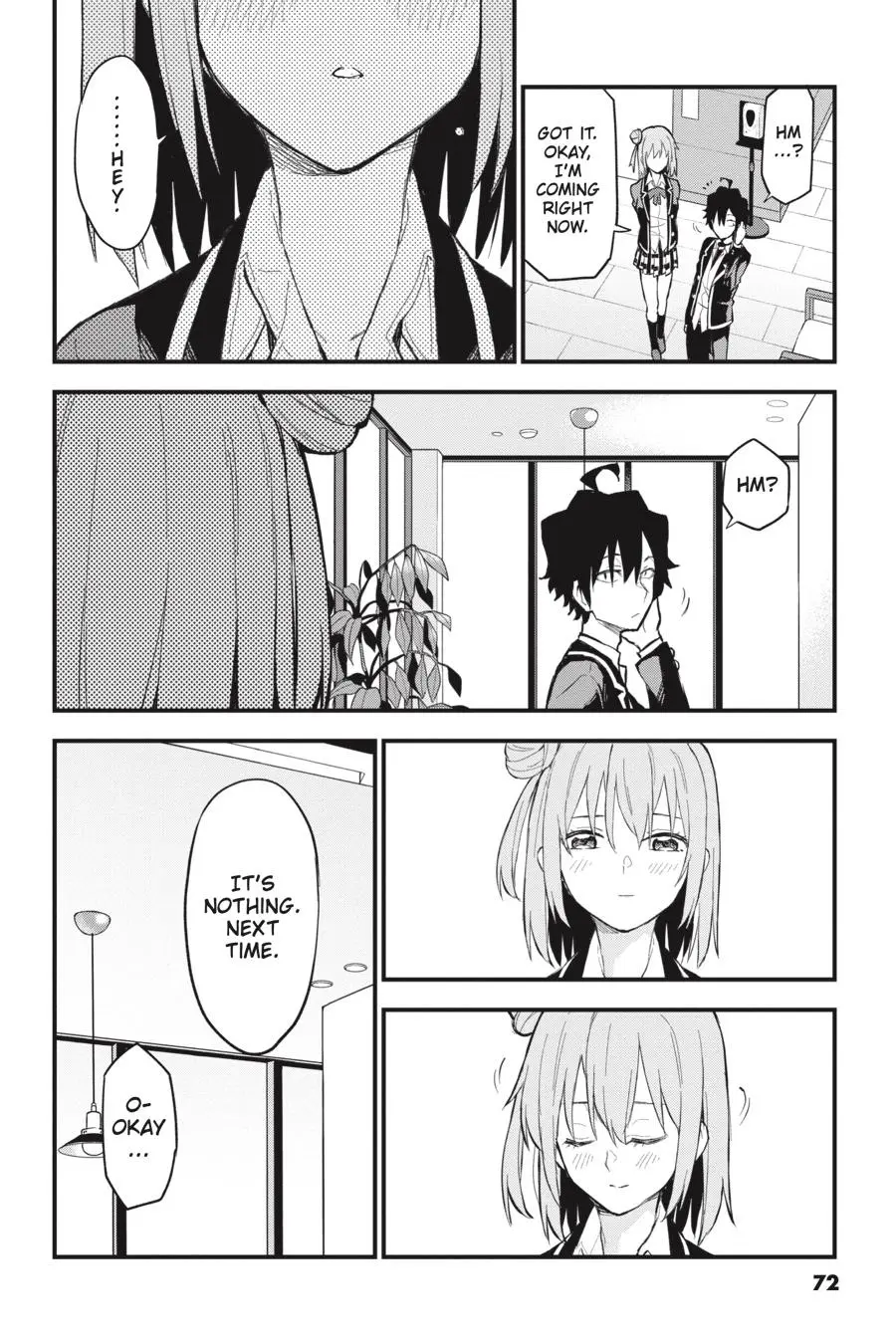 Yahari Ore no Seishun Love Come wa Machigatteiru @comic Chapter 117 - page 9