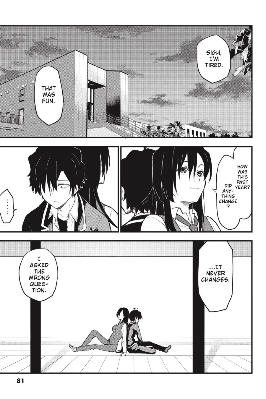 Yahari Ore no Seishun Love Come wa Machigatteiru @comic Chapter 117 - page 18