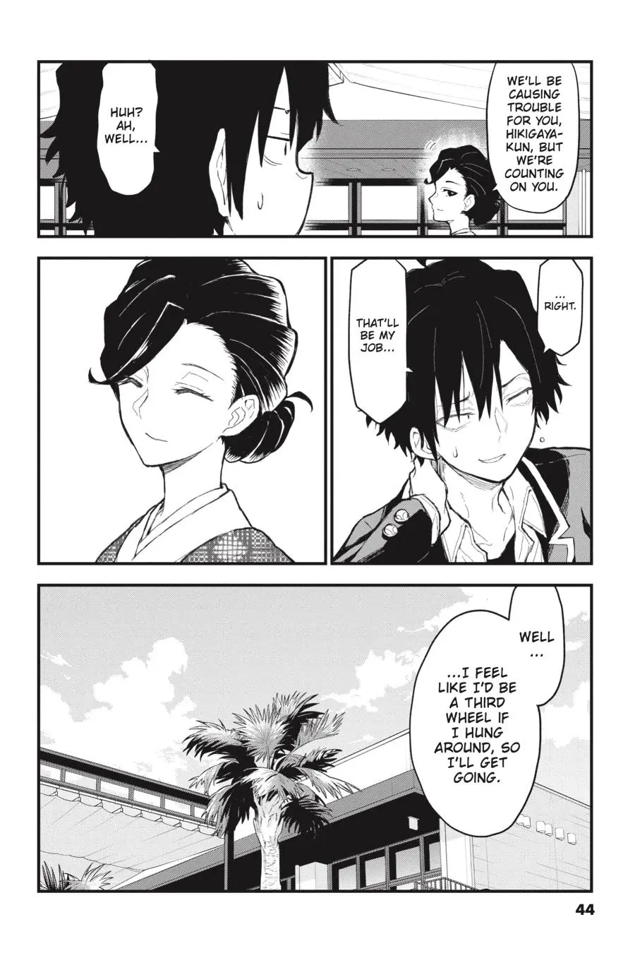 Yahari Ore no Seishun Love Come wa Machigatteiru @comic Chapter 116 - page 12