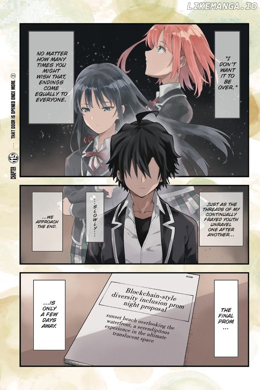 Yahari Ore no Seishun Love Come wa Machigatteiru @comic Chapter 115 - page 2
