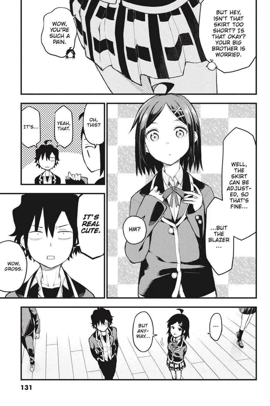 Yahari Ore no Seishun Love Come wa Machigatteiru @comic Chapter 114 - page 3