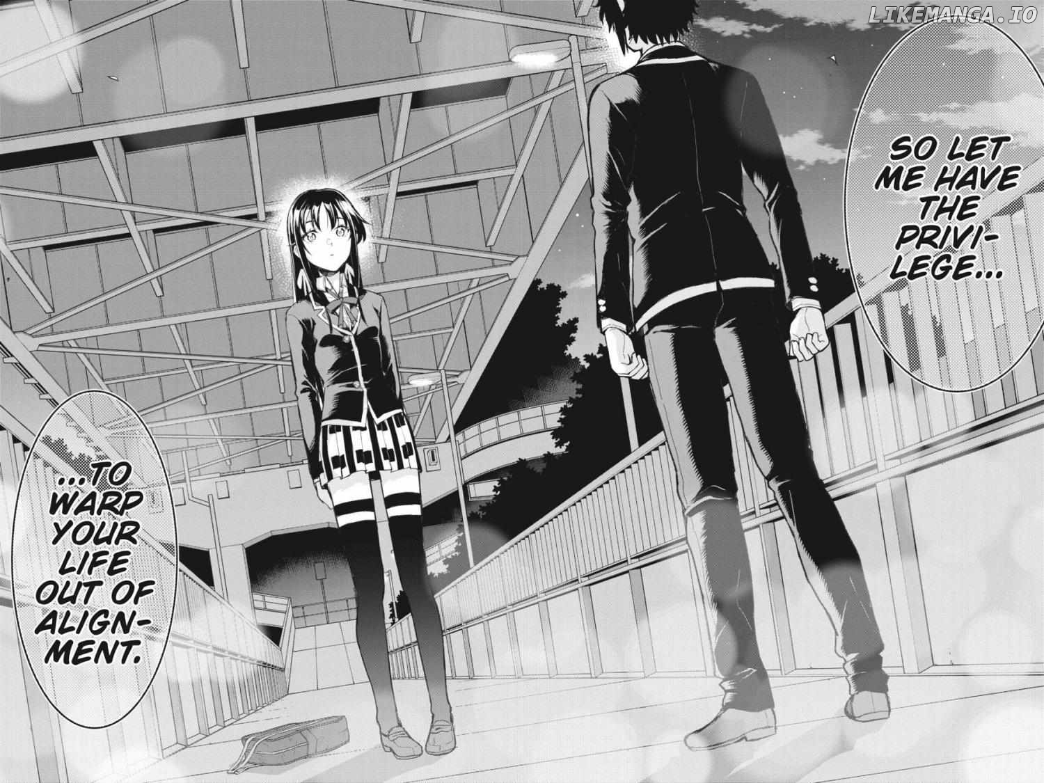 Yahari Ore no Seishun Love Come wa Machigatteiru @comic Chapter 112 - page 15