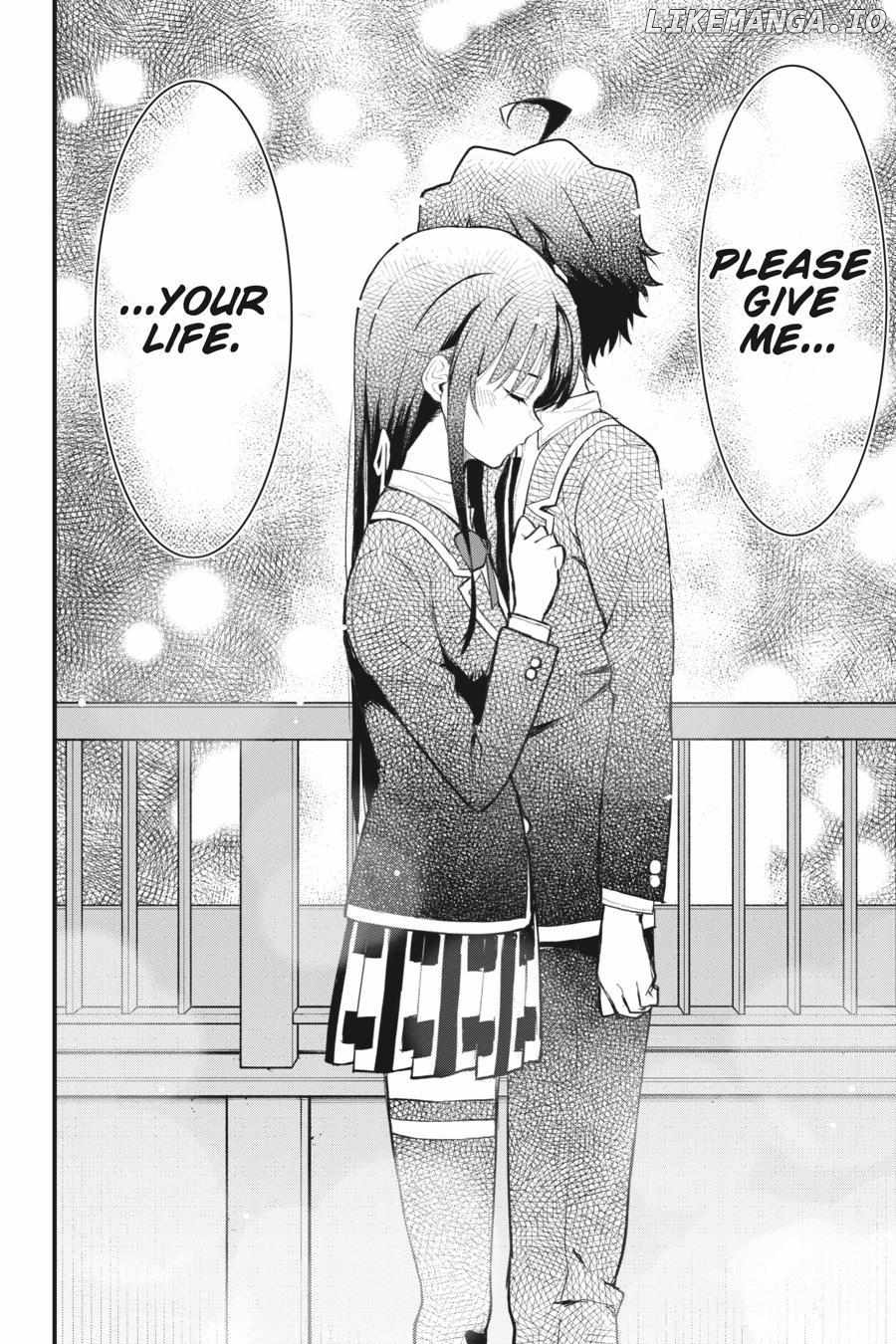 Yahari Ore no Seishun Love Come wa Machigatteiru @comic Chapter 112 - page 28