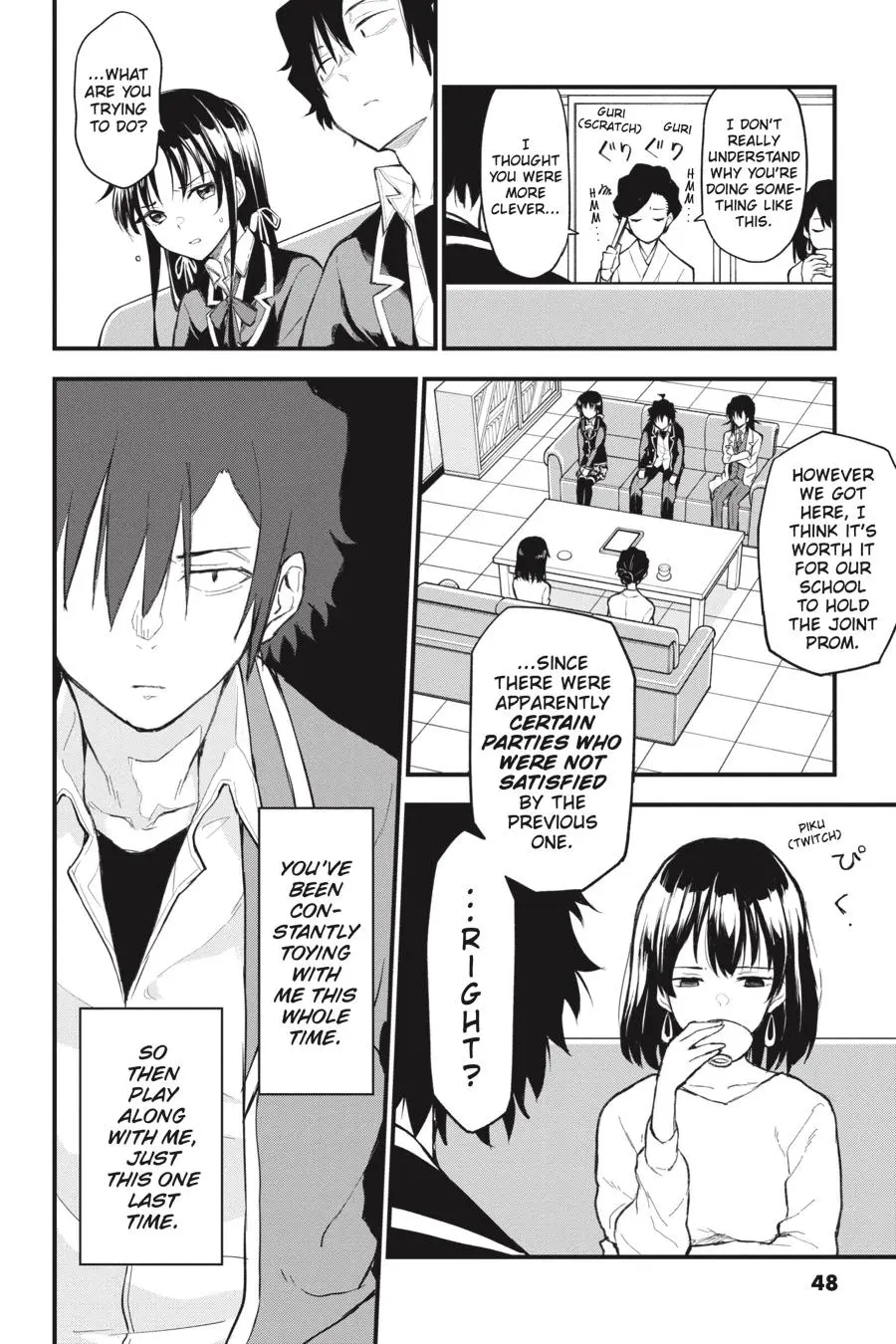 Yahari Ore no Seishun Love Come wa Machigatteiru @comic Chapter 111 - page 14