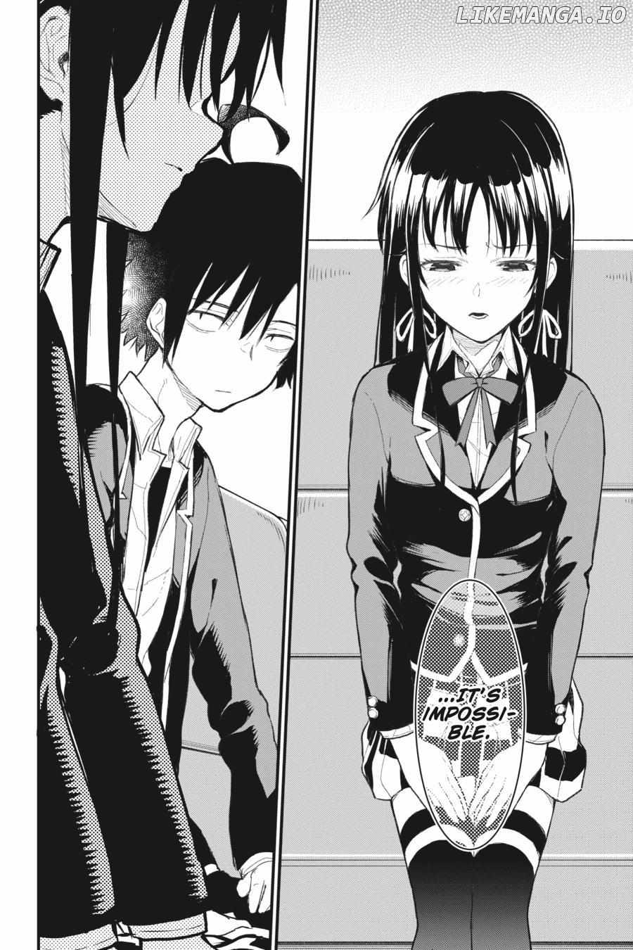 Yahari Ore no Seishun Love Come wa Machigatteiru @comic Chapter 111 - page 20