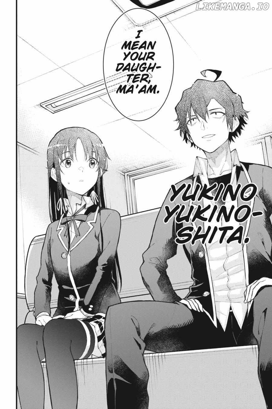 Yahari Ore no Seishun Love Come wa Machigatteiru @comic Chapter 111 - page 22