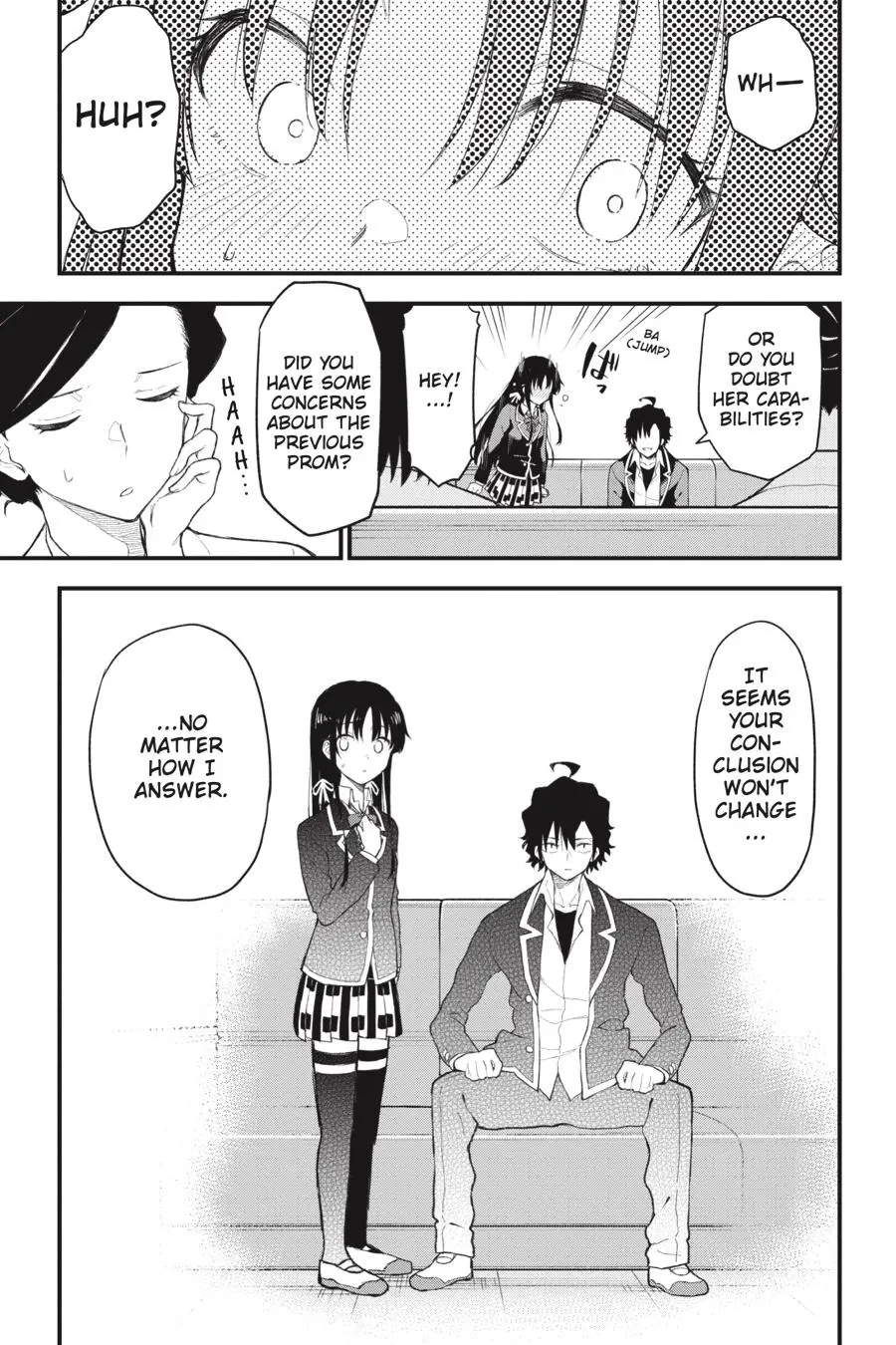Yahari Ore no Seishun Love Come wa Machigatteiru @comic Chapter 111 - page 23