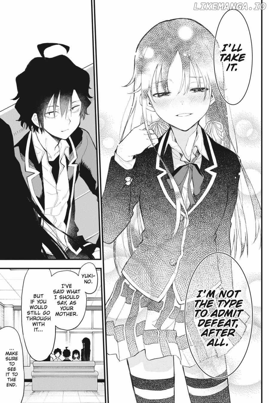 Yahari Ore no Seishun Love Come wa Machigatteiru @comic Chapter 111 - page 29