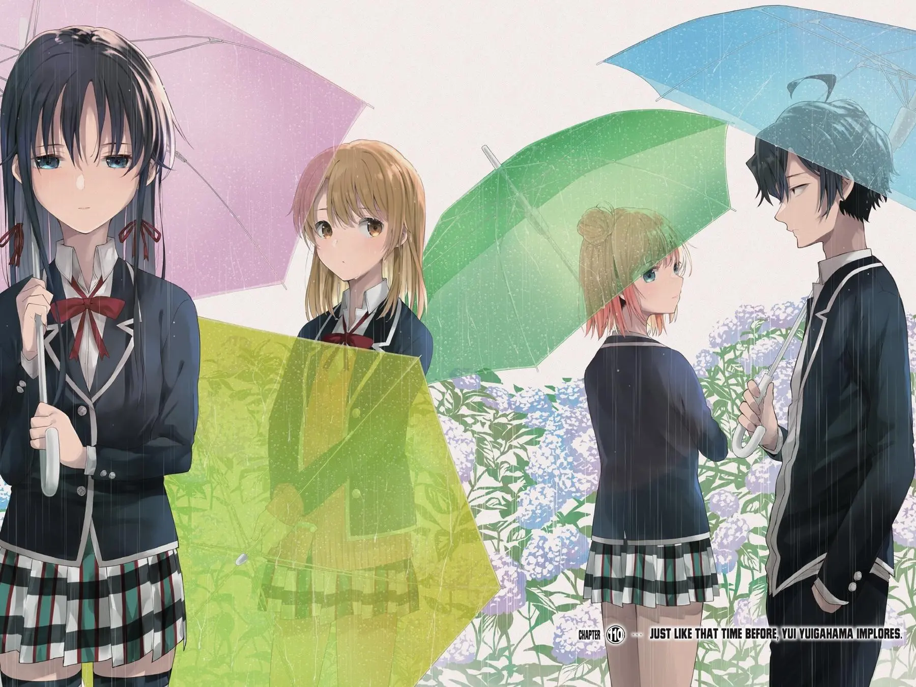 Yahari Ore no Seishun Love Come wa Machigatteiru @comic Chapter 110 - page 3