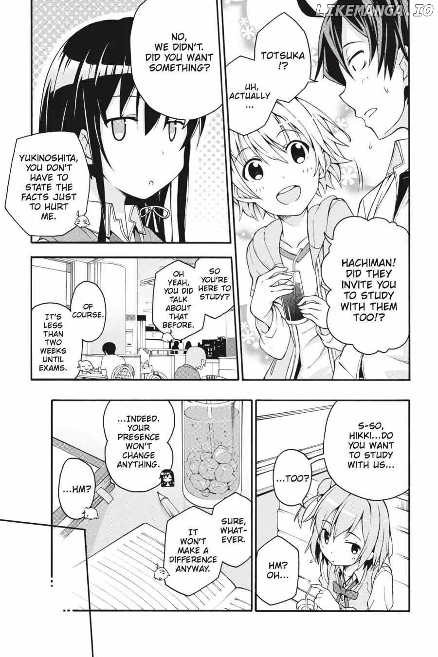 Yahari Ore no Seishun Love Come wa Machigatteiru @comic Chapter 11 - page 11
