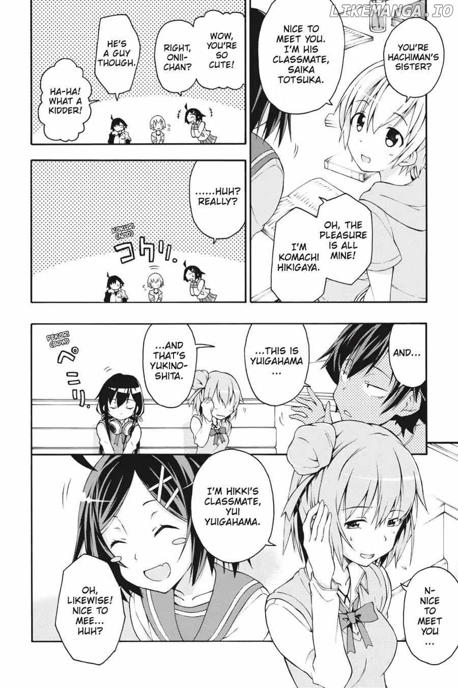 Yahari Ore no Seishun Love Come wa Machigatteiru @comic Chapter 11 - page 14