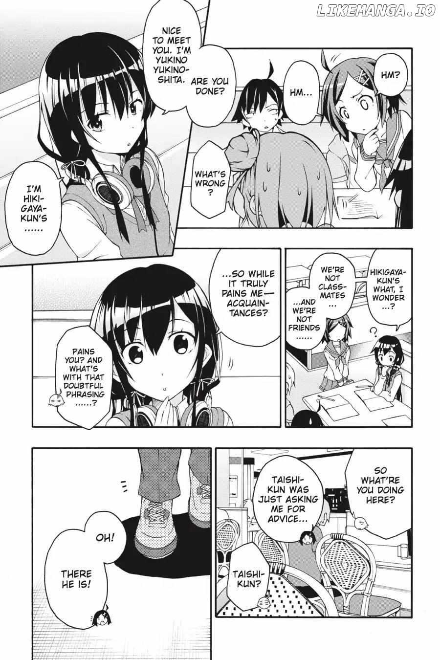Yahari Ore no Seishun Love Come wa Machigatteiru @comic Chapter 11 - page 15