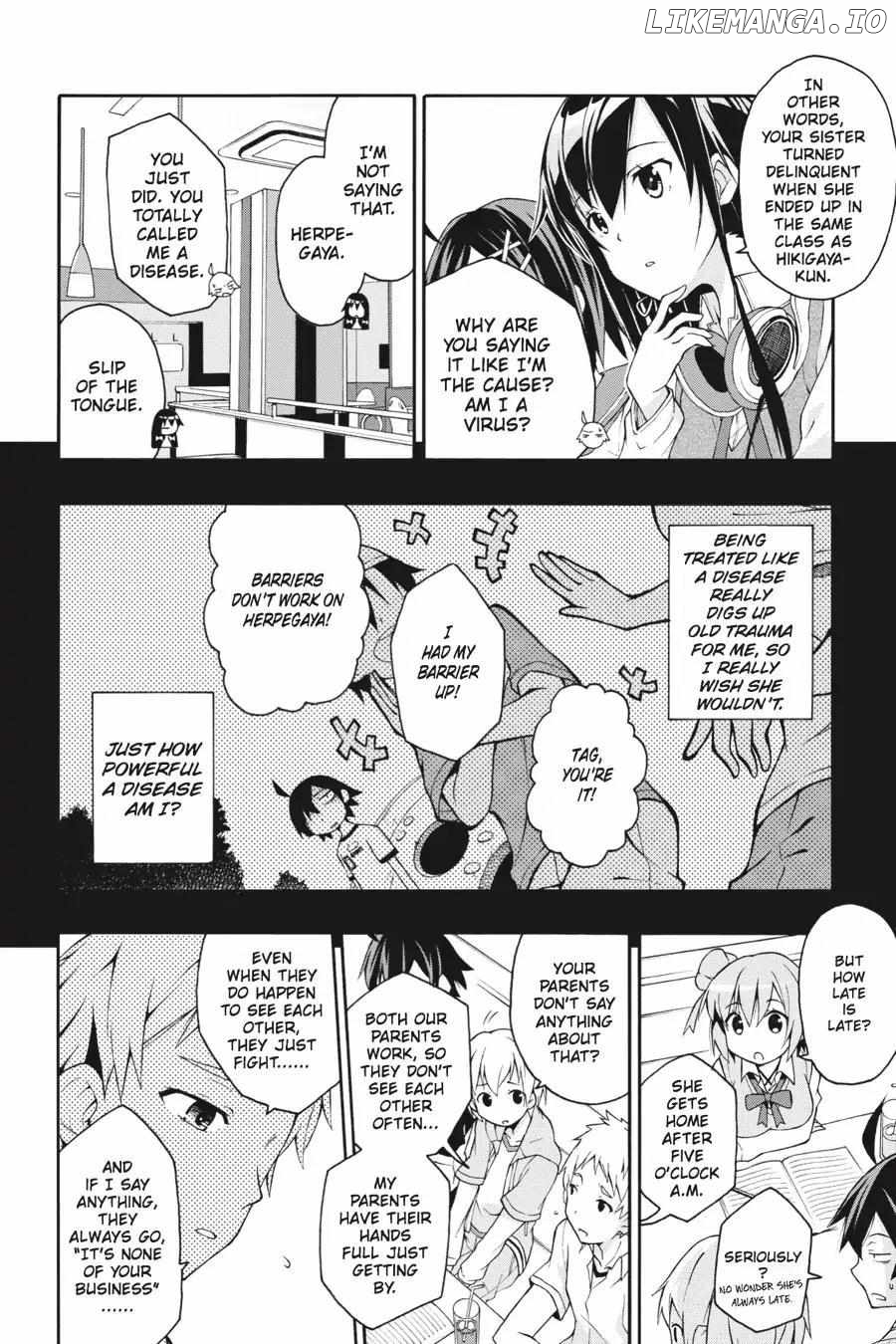 Yahari Ore no Seishun Love Come wa Machigatteiru @comic Chapter 11 - page 18