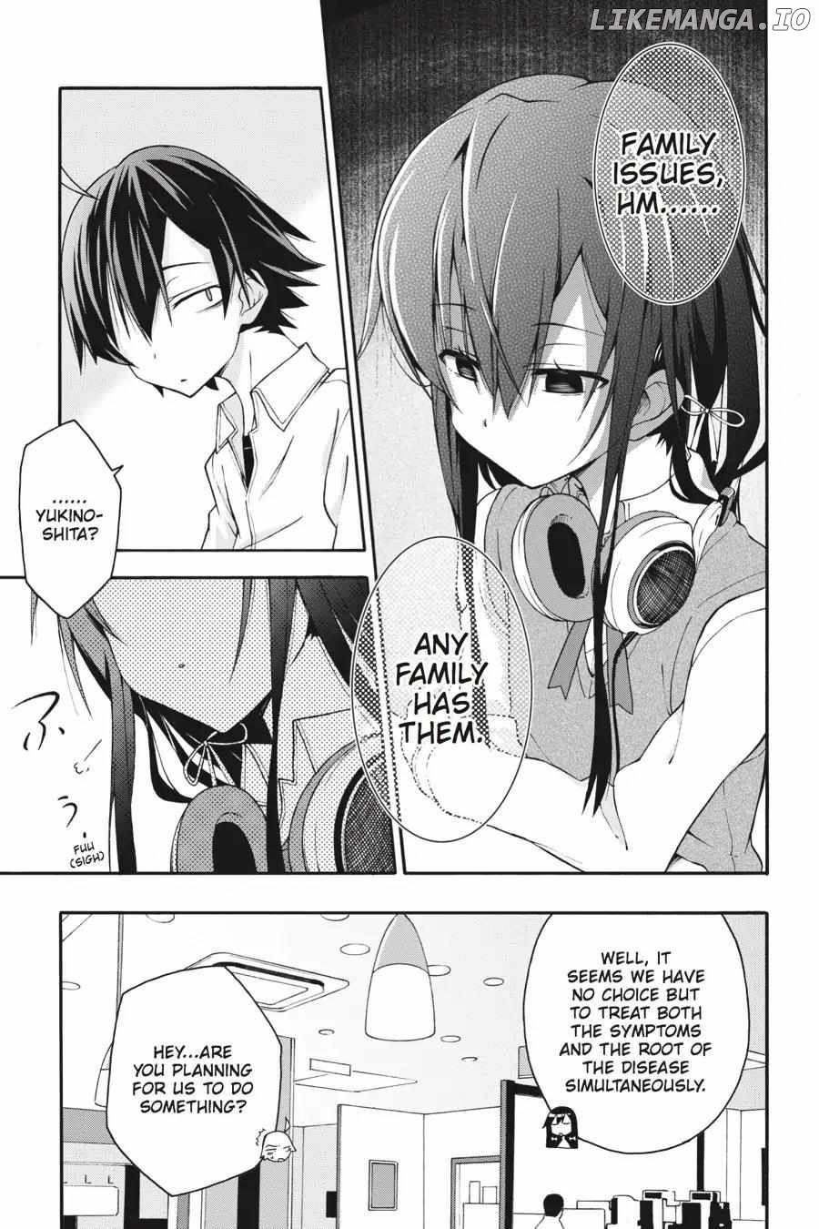 Yahari Ore no Seishun Love Come wa Machigatteiru @comic Chapter 11 - page 19