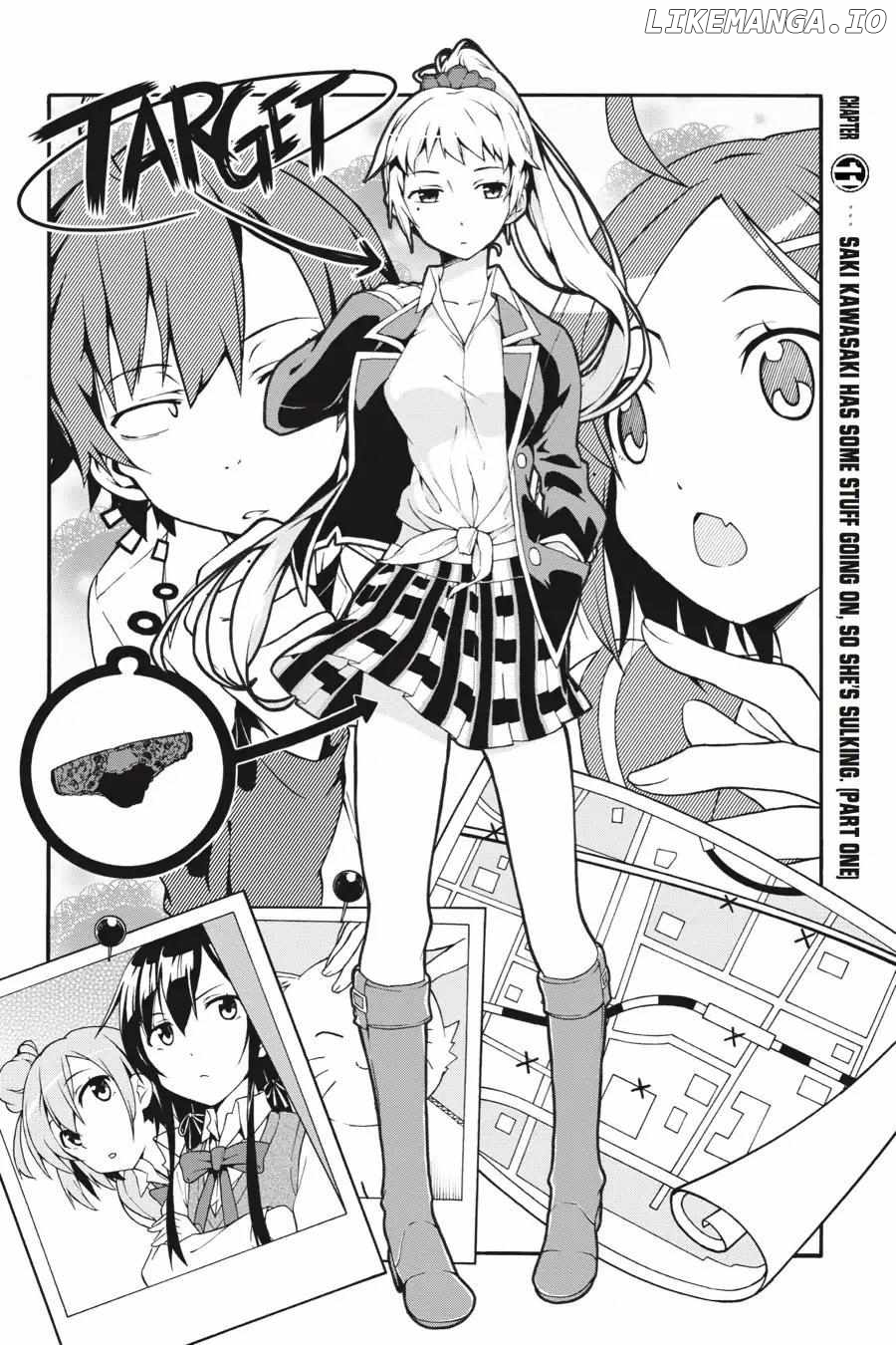 Yahari Ore no Seishun Love Come wa Machigatteiru @comic Chapter 11 - page 2
