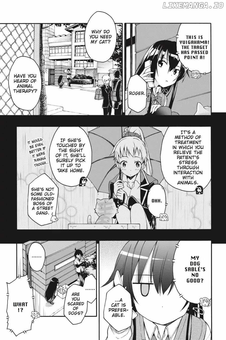 Yahari Ore no Seishun Love Come wa Machigatteiru @comic Chapter 11 - page 21