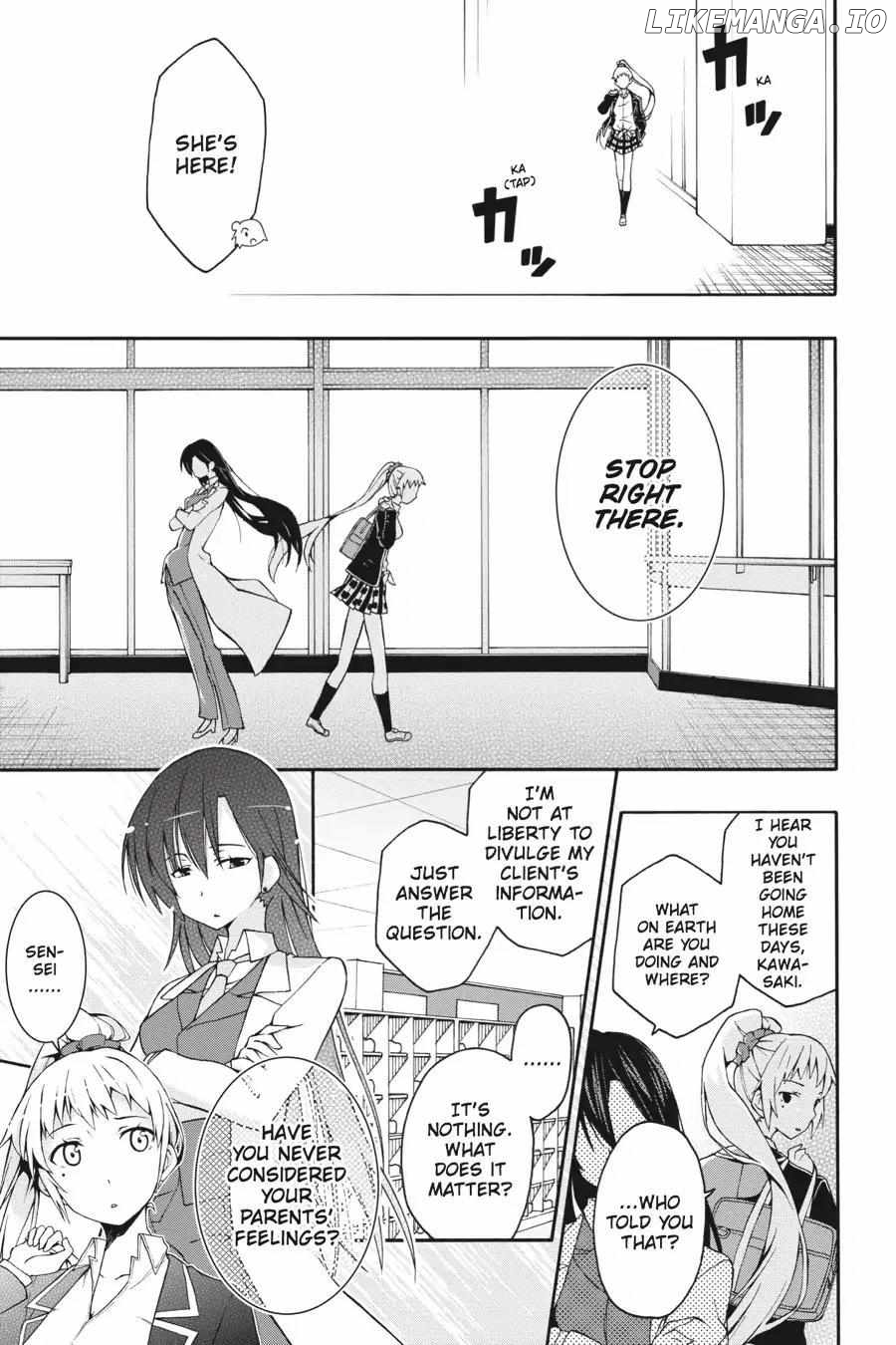 Yahari Ore no Seishun Love Come wa Machigatteiru @comic Chapter 11 - page 25