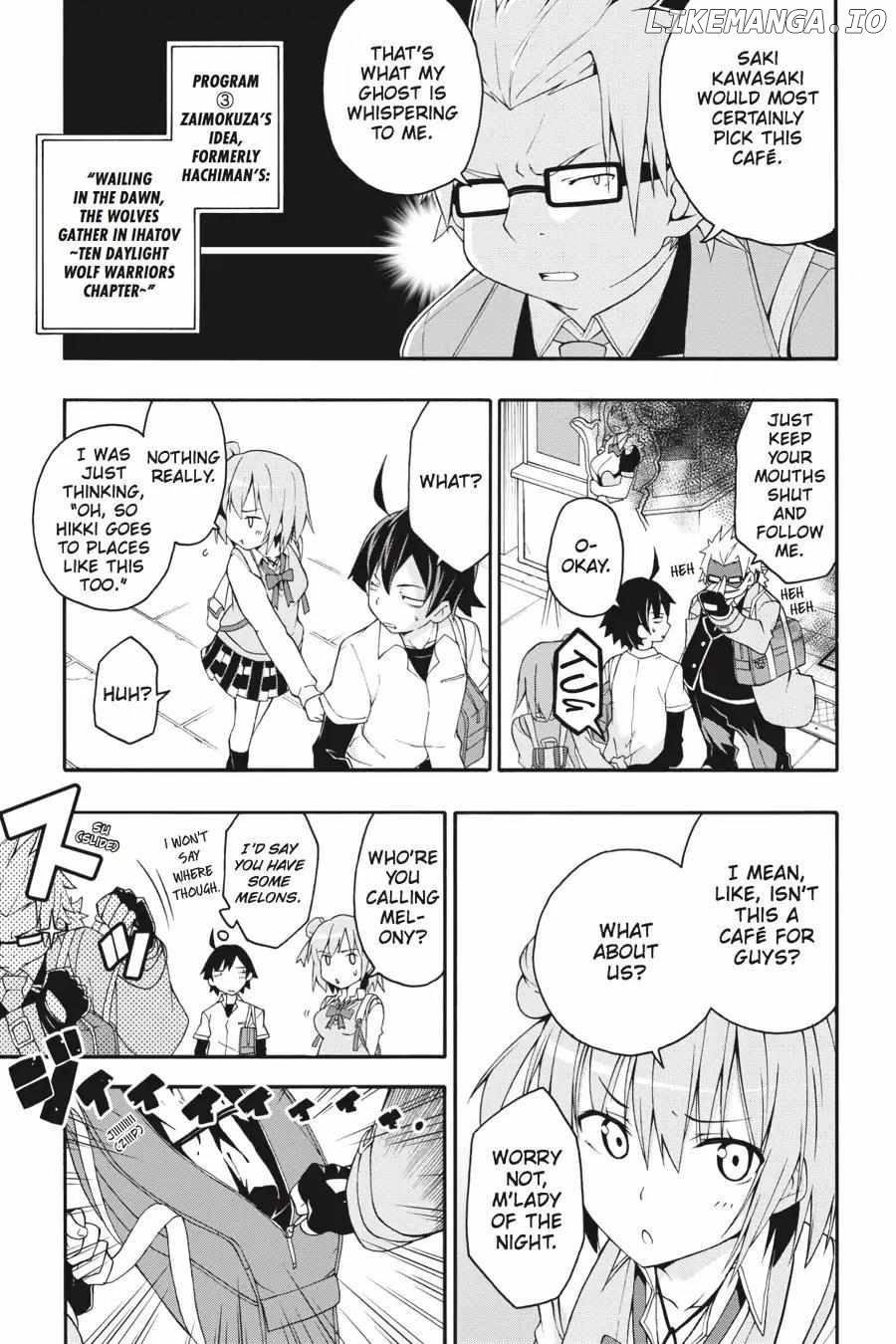 Yahari Ore no Seishun Love Come wa Machigatteiru @comic Chapter 11 - page 29