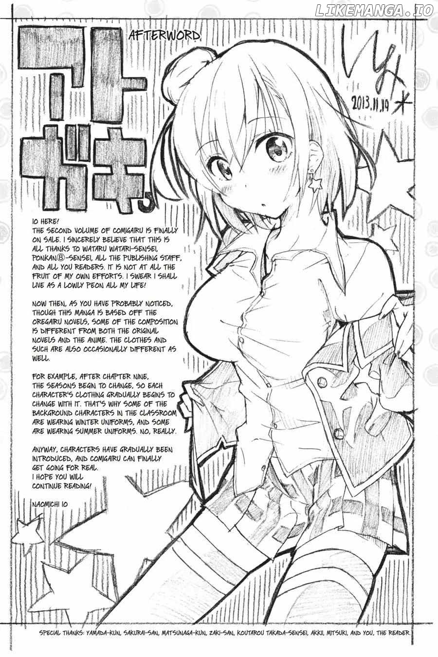 Yahari Ore no Seishun Love Come wa Machigatteiru @comic Chapter 11 - page 34