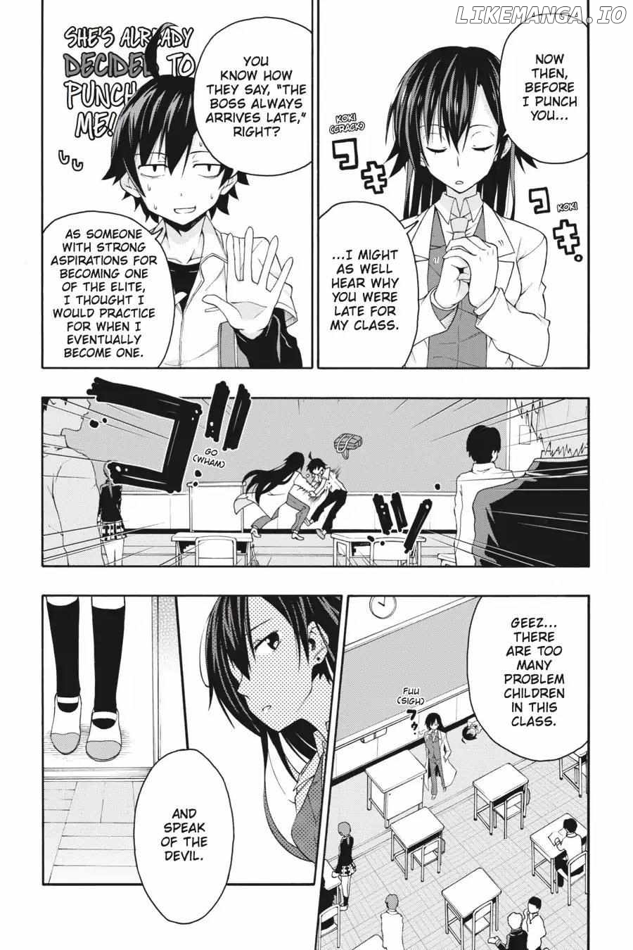 Yahari Ore no Seishun Love Come wa Machigatteiru @comic Chapter 11 - page 6