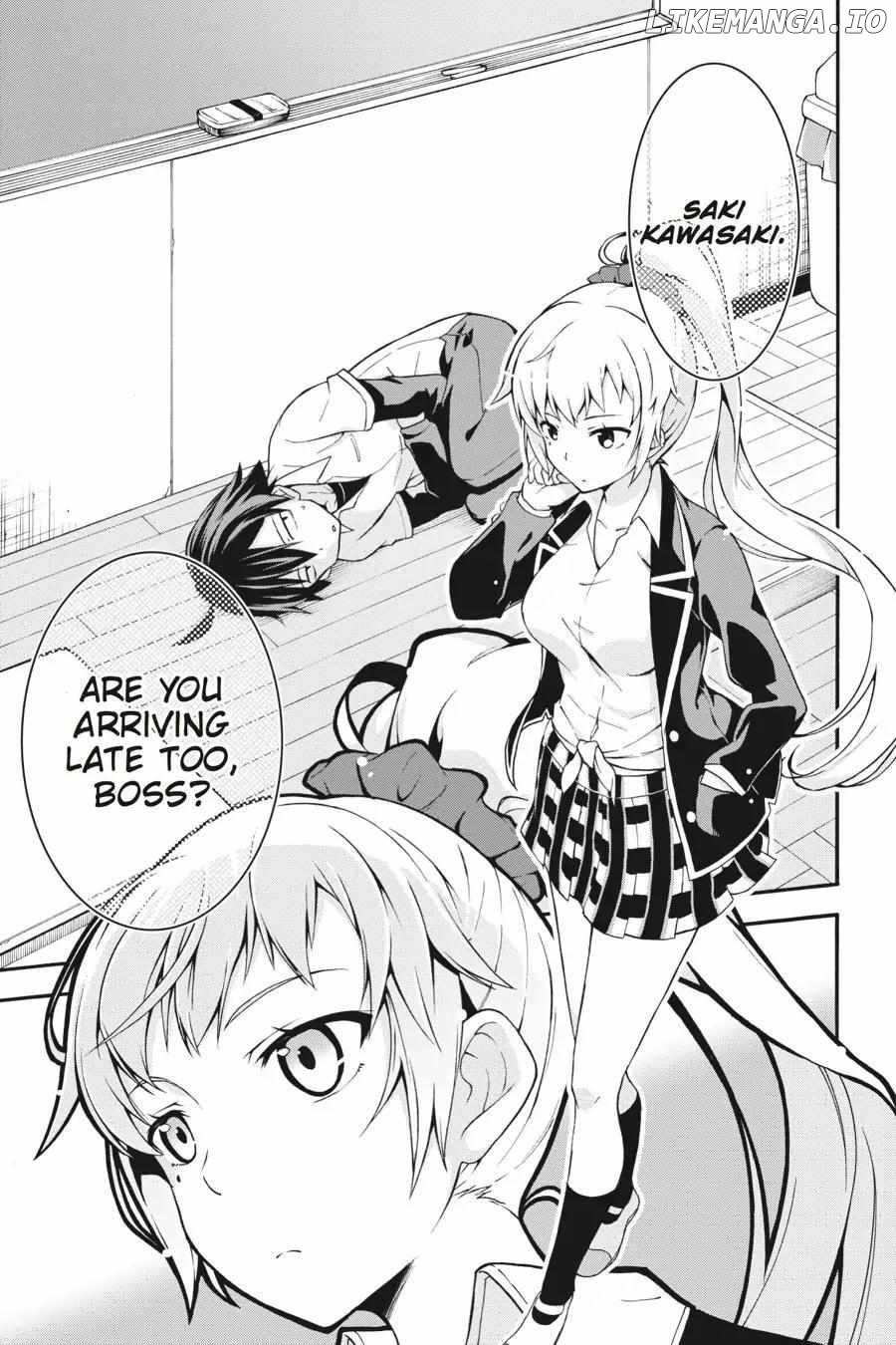 Yahari Ore no Seishun Love Come wa Machigatteiru @comic Chapter 11 - page 7