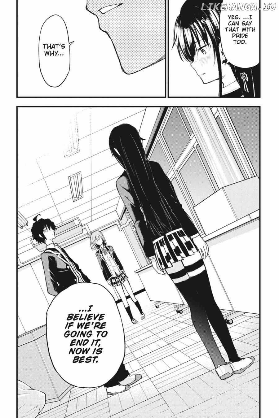 Yahari Ore no Seishun Love Come wa Machigatteiru @comic Chapter 109 - page 14