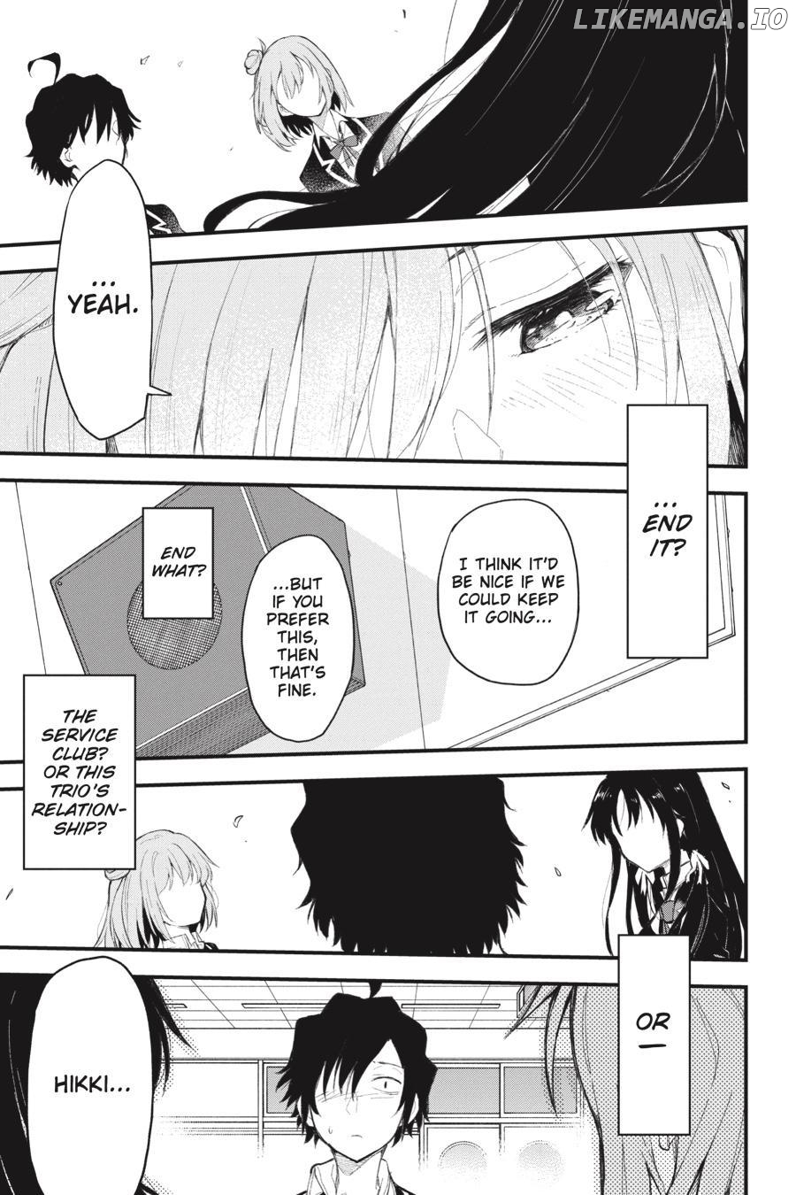 Yahari Ore no Seishun Love Come wa Machigatteiru @comic Chapter 109 - page 15