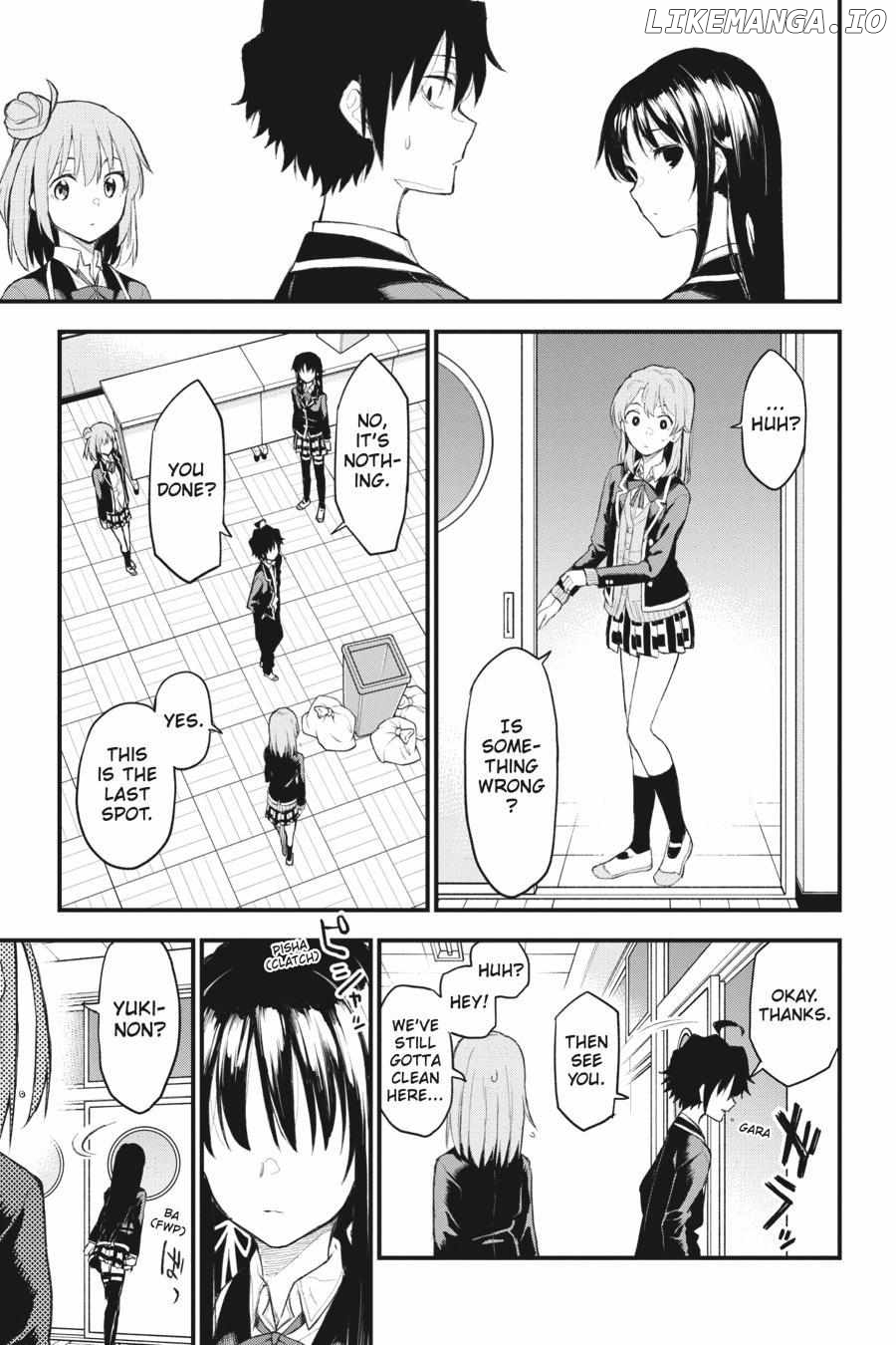 Yahari Ore no Seishun Love Come wa Machigatteiru @comic Chapter 109 - page 17