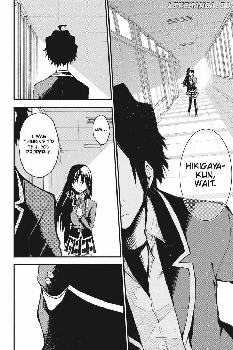 Yahari Ore no Seishun Love Come wa Machigatteiru @comic Chapter 109 - page 18