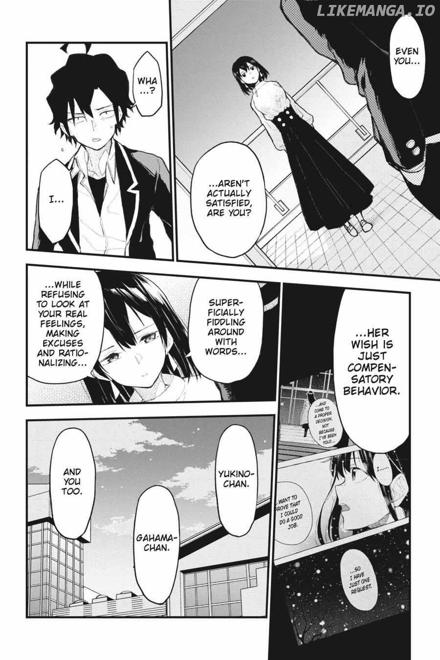 Yahari Ore no Seishun Love Come wa Machigatteiru @comic Chapter 109 - page 32