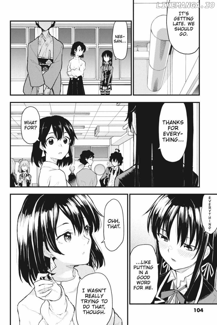 Yahari Ore no Seishun Love Come wa Machigatteiru @comic Chapter 109 - page 8