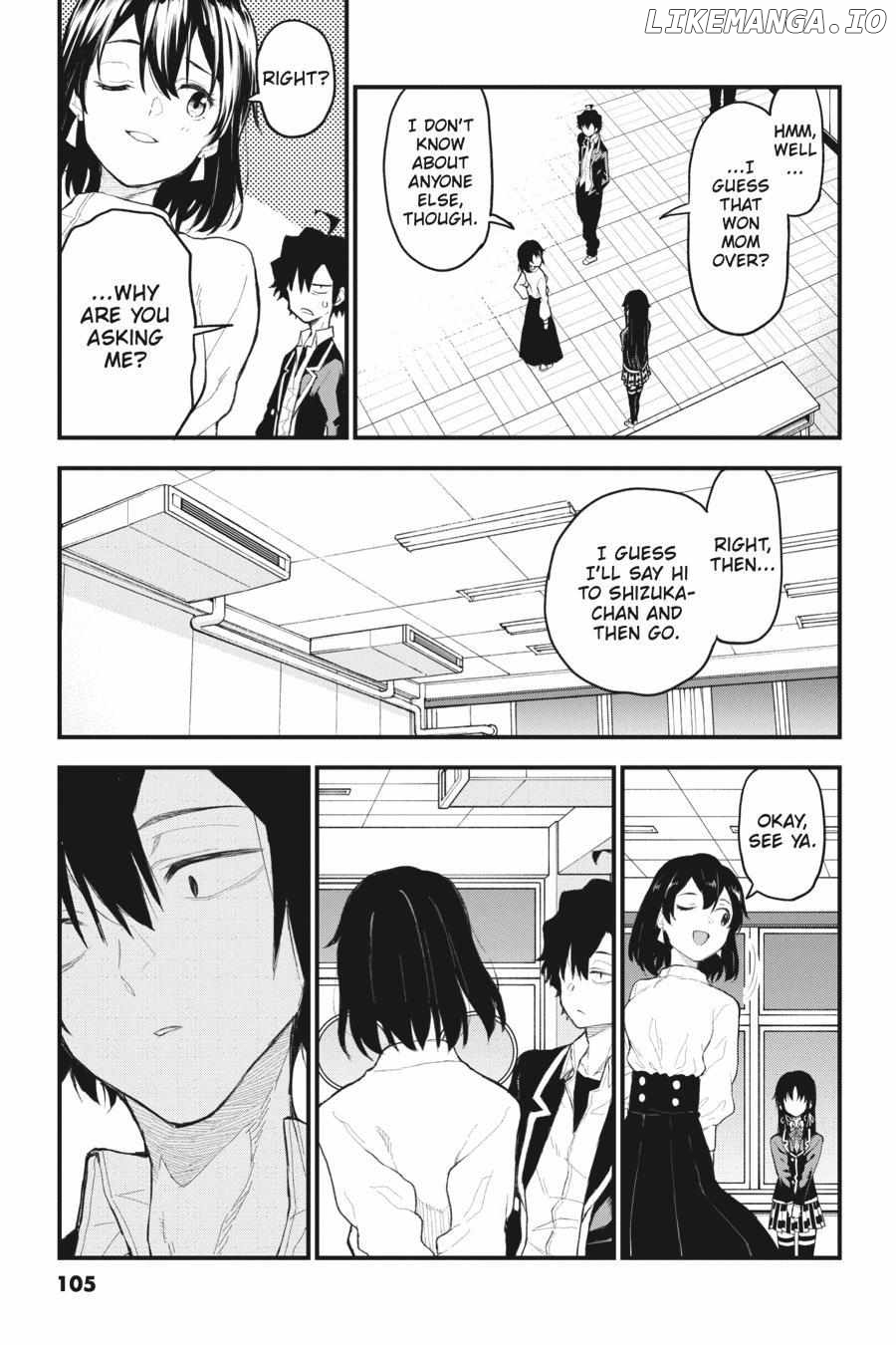 Yahari Ore no Seishun Love Come wa Machigatteiru @comic Chapter 109 - page 9