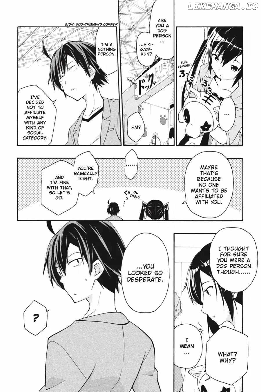 Yahari Ore no Seishun Love Come wa Machigatteiru @comic Chapter 15 - page 21