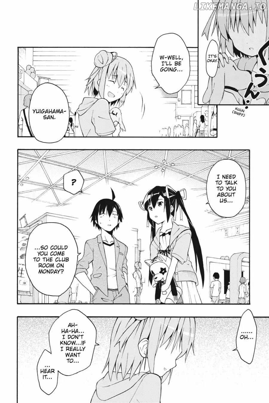 Yahari Ore no Seishun Love Come wa Machigatteiru @comic Chapter 15 - page 27