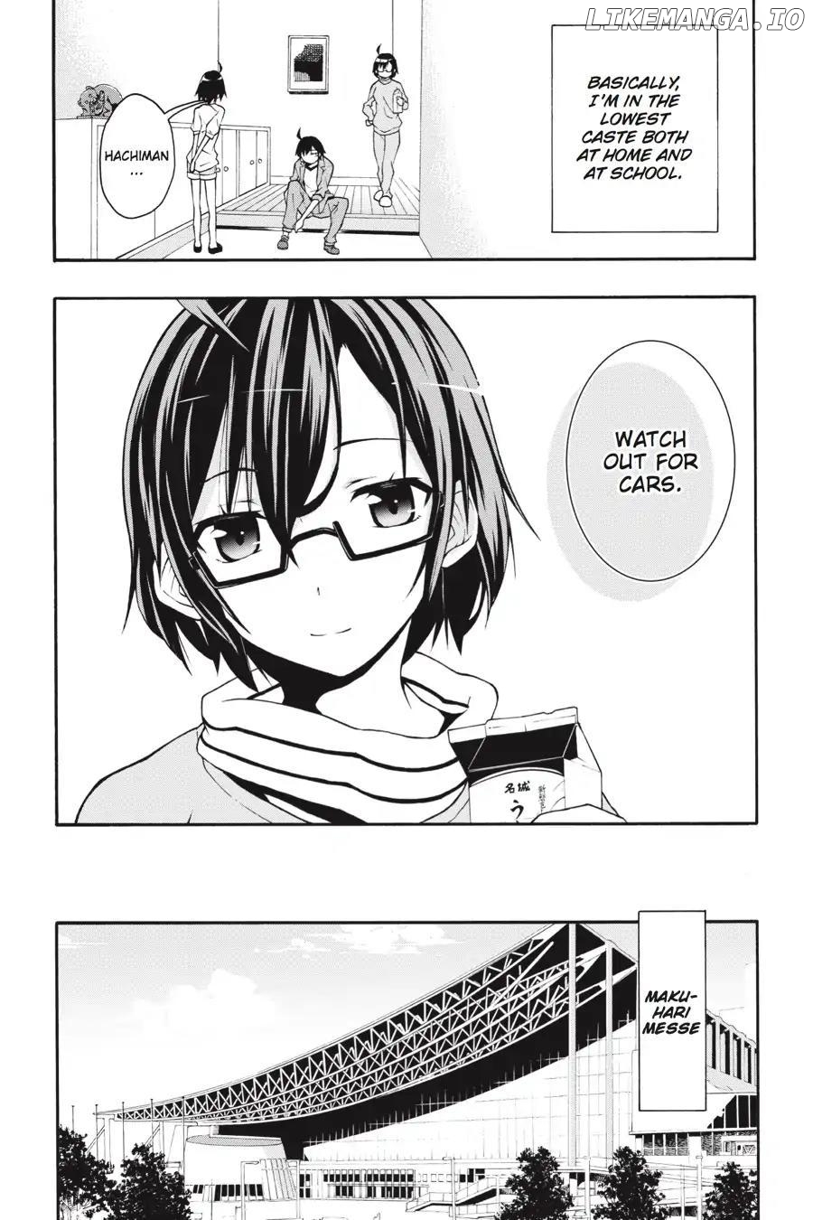 Yahari Ore no Seishun Love Come wa Machigatteiru @comic Chapter 15 - page 4