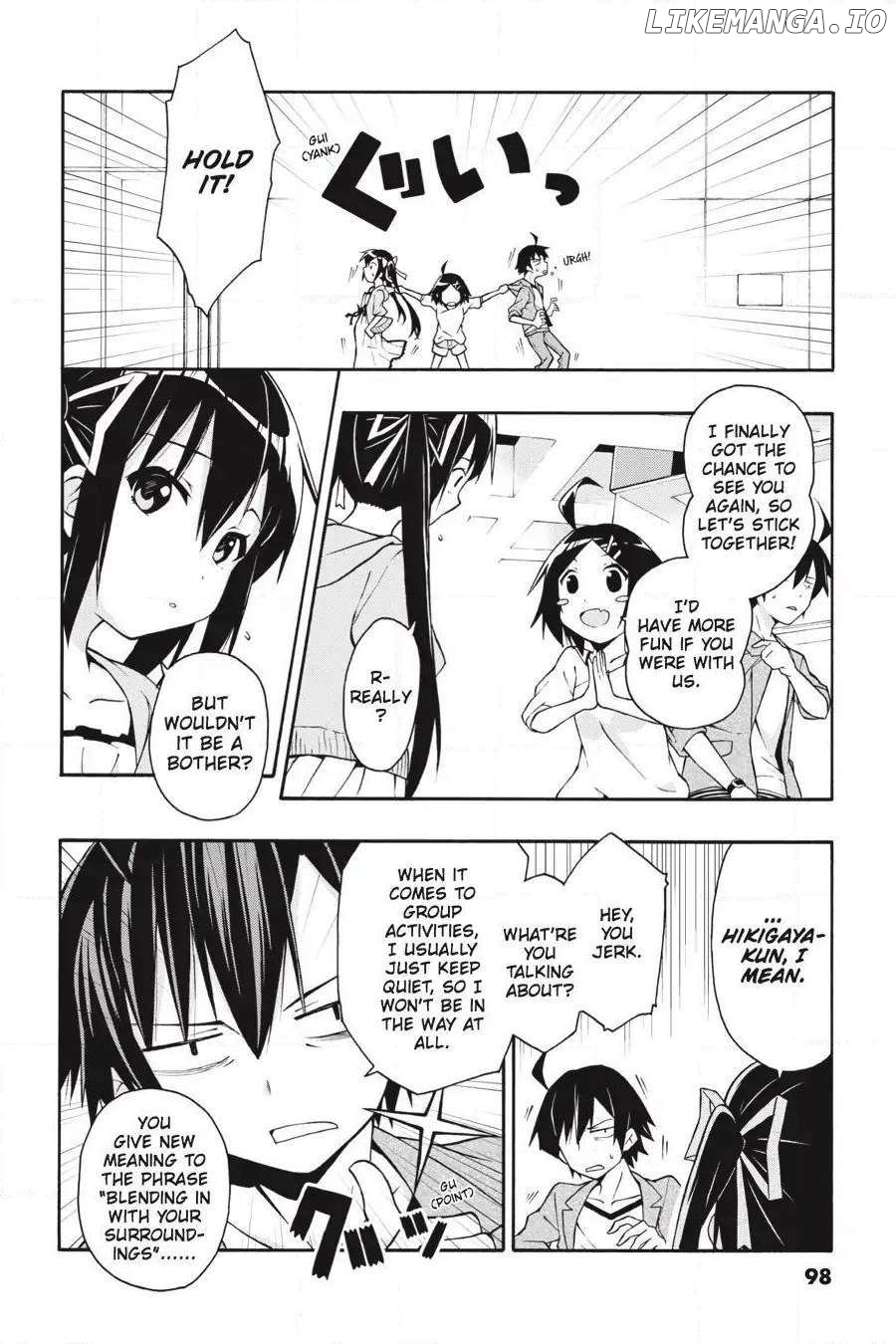 Yahari Ore no Seishun Love Come wa Machigatteiru @comic Chapter 15 - page 8
