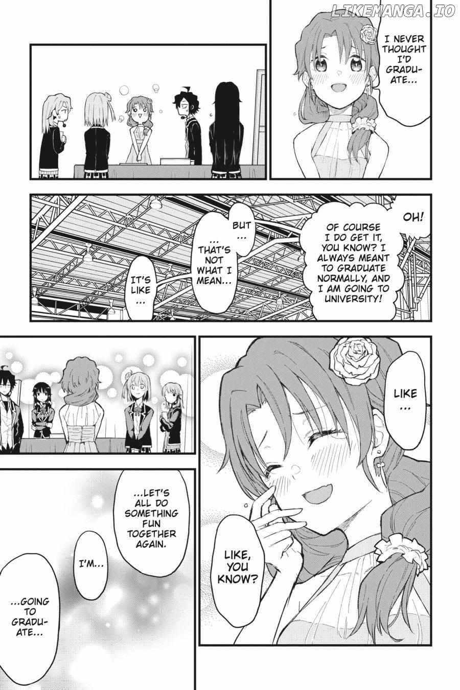 Yahari Ore no Seishun Love Come wa Machigatteiru @comic Chapter 108 - page 3