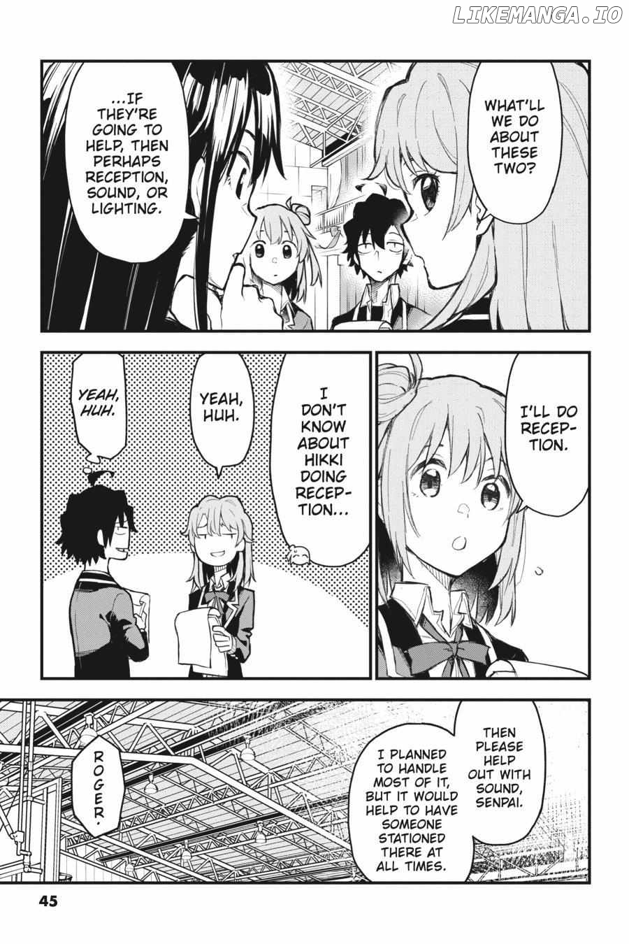 Yahari Ore no Seishun Love Come wa Machigatteiru @comic Chapter 107 - page 11