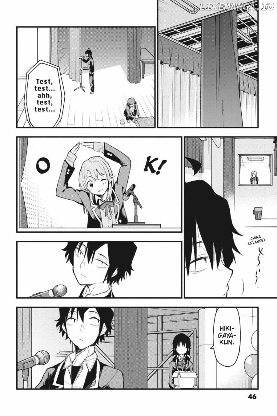 Yahari Ore no Seishun Love Come wa Machigatteiru @comic Chapter 107 - page 12