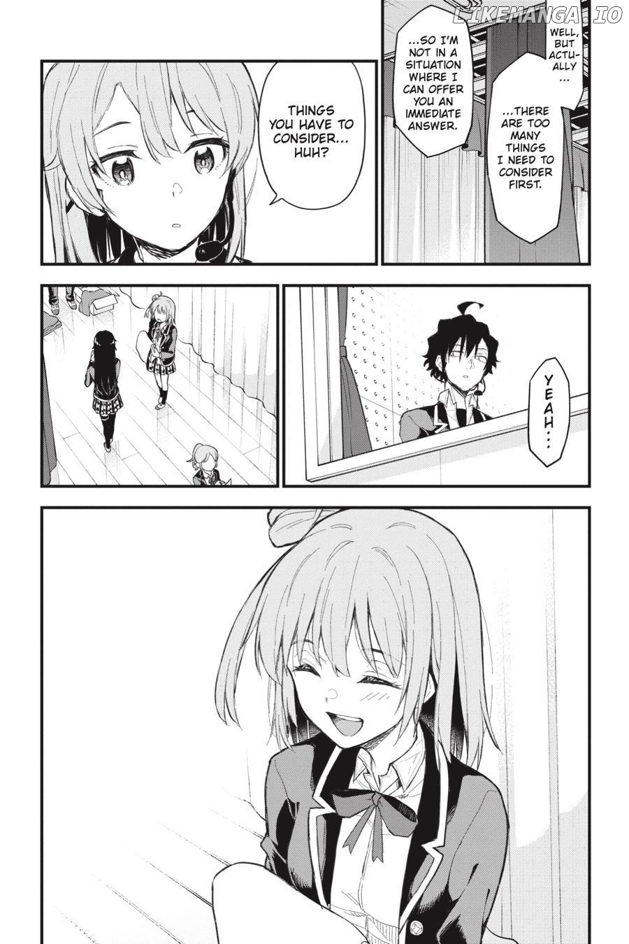 Yahari Ore no Seishun Love Come wa Machigatteiru @comic Chapter 107 - page 25