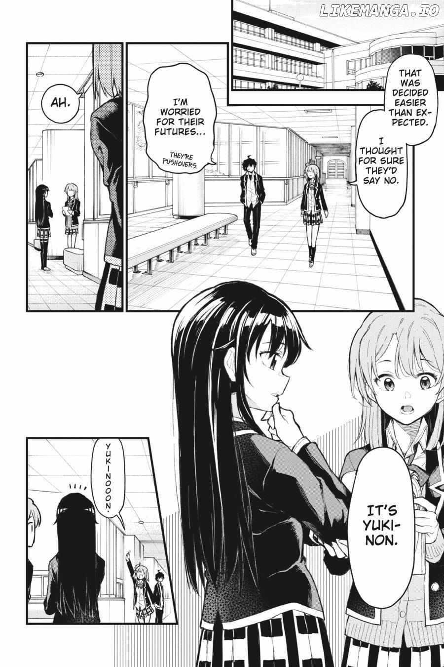 Yahari Ore no Seishun Love Come wa Machigatteiru @comic Chapter 106 - page 10