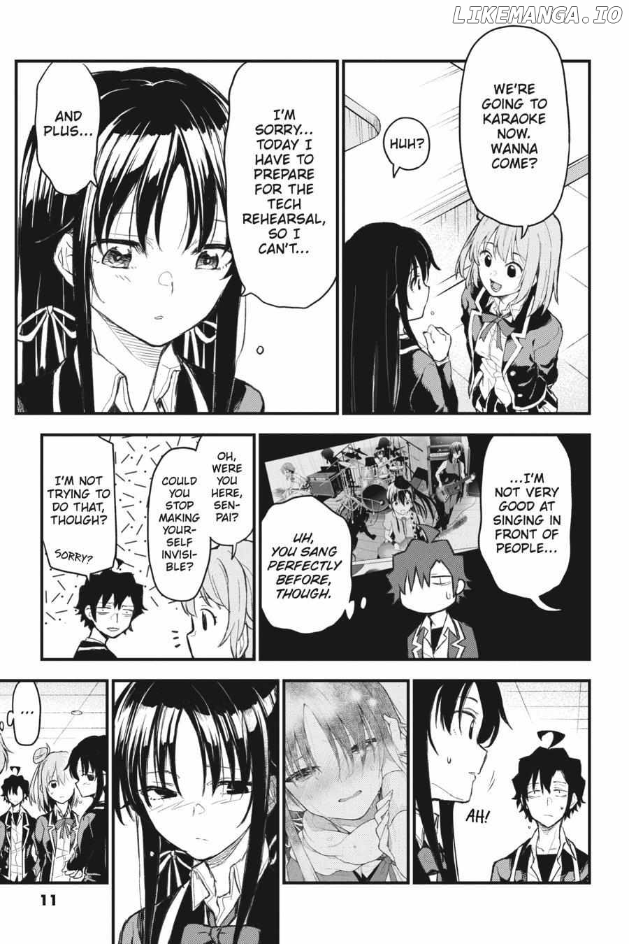 Yahari Ore no Seishun Love Come wa Machigatteiru @comic Chapter 106 - page 11