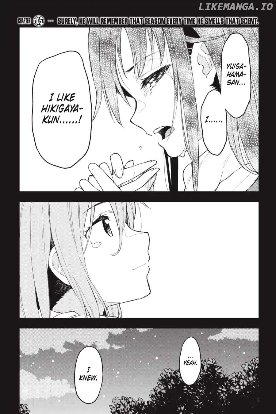 Yahari Ore no Seishun Love Come wa Machigatteiru @comic Chapter 105 - page 1